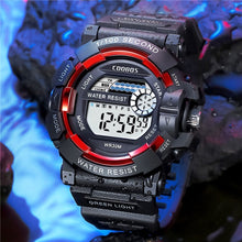 Load image into Gallery viewer, Digital Wristwatches Military Mens Sports Watch Waterproof Quartz Led Calendar Waterproof Digital Watch Choose Color
