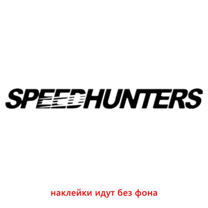 Speed Hunters Car Sticker Vinyl Car Decal Waterproof Stickers on Car Truck Bumper Rear Window Vehicle Decals