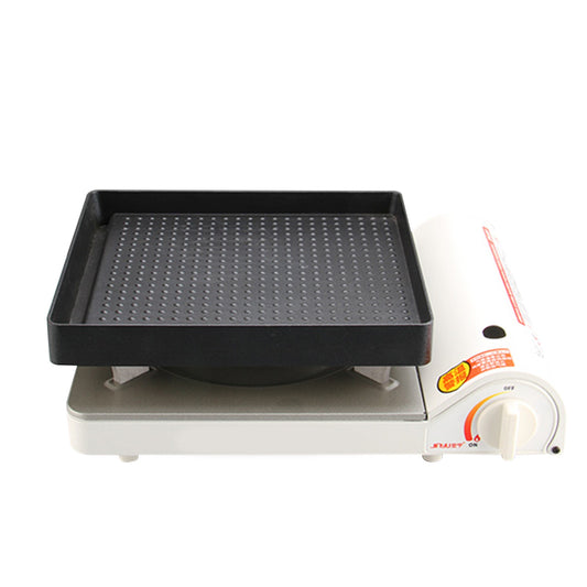 Rectangle Non-Stick Korean BBQ Grill Pan Outdoor Barbecue Grill Pan Grill Cookware BBQ Tray Outdoor Barbecue Plate