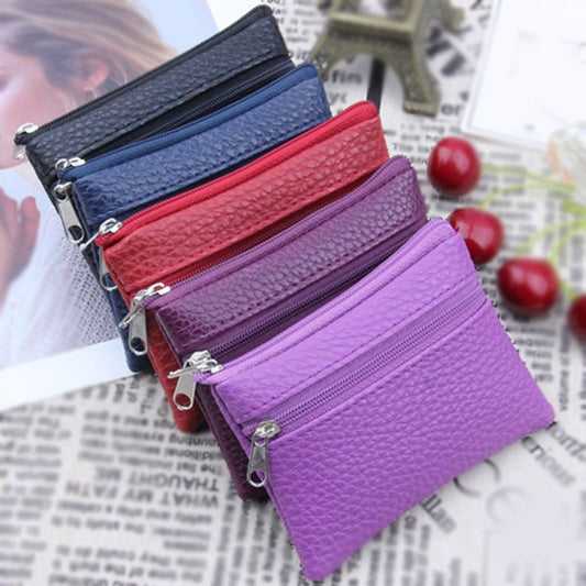 Leather Coin Purse Women Small Wallet Change Purses Mini Zipper Money Bags Small Pocket Wallets Key Holder