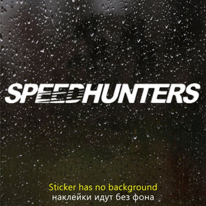 Speed Hunters Car Sticker Vinyl Car Decal Waterproof Stickers on Car Truck Bumper Rear Window Vehicle Decals