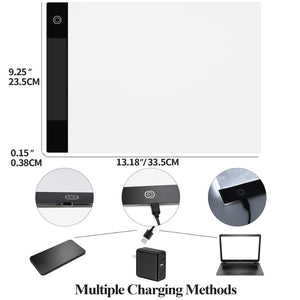 Diamond Painting A5 Led Light Pad Lamp Board For Painting Drawing Diamond Painting USB Powered Metal Stand Tools Accessories Kit