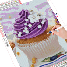 Load image into Gallery viewer, 5D Diamond Painting Dessert Food DIY Diamond Embroidery Cupcake Mosaic Rhinestones Pictures Home Decor
