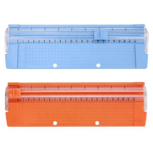 A4/A5 Precision Paper Photo Trimmer Guillotine Cutters with Pull-out Ruler for Photo Labels Paper Cutting Straight Tool Durable