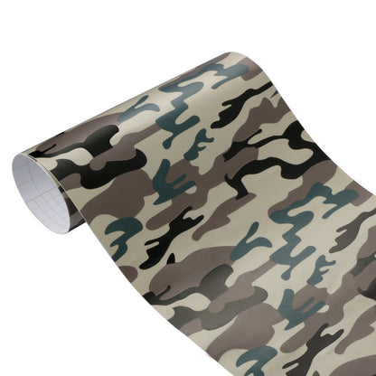 30cm*100cm Vinyl PVC Camouflage Car Sticker Wrap Film Woodland Army Military Green Camo Desert Decal For Auto Motorcycle