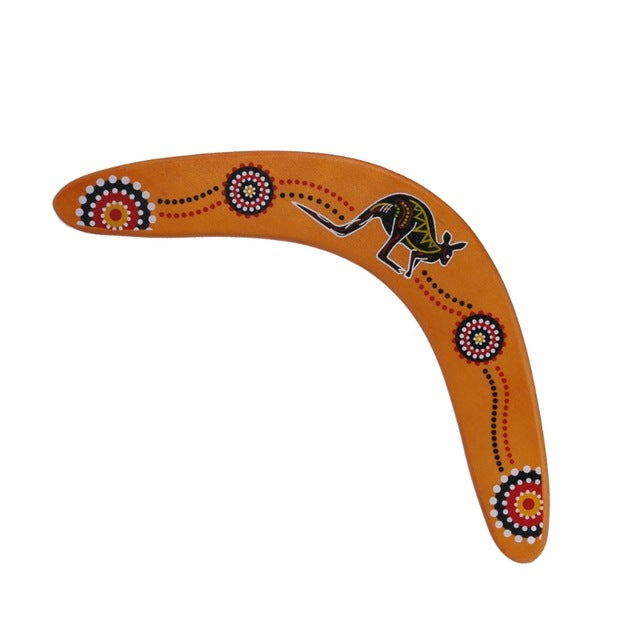 New Kangaroo Throwback V Shaped Boomerang Flying Disc Throw Catch Outdoor Game