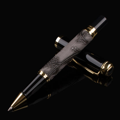 Luxury Gift Pen Set High Quality Dragon Roller Ball Pen with Original Case Metal Ballpoint Pens Office Gift