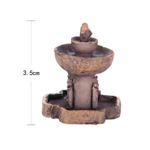 Garden Artificial Miniature Fairy House Fountain Micro Landscaping Decor Home DIY Accessories Mini Craft Decoration